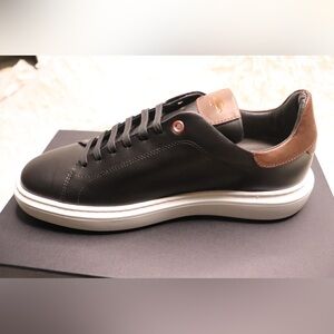 Good Man Brand Legend London Black Dark Vachetta Edge Italy Sneakers Size 9